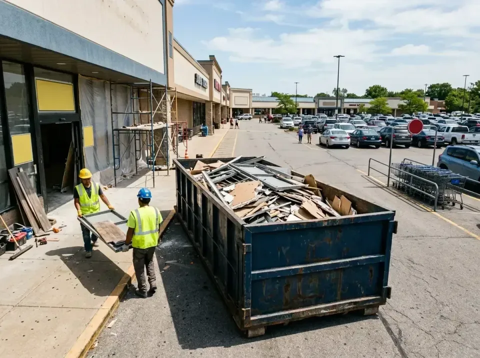 retail-store-renovation-debris-003 — frequently asked questions, Roll-off Dumpster Rentals in Farmers Loop, AK